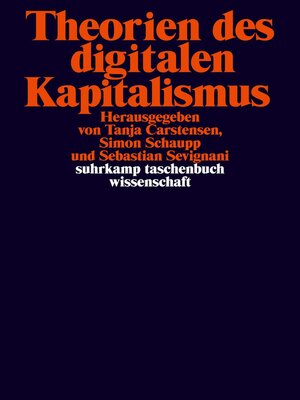 cover image of Theorien des digitalen Kapitalismus
